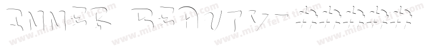 Inner Beauty字体转换